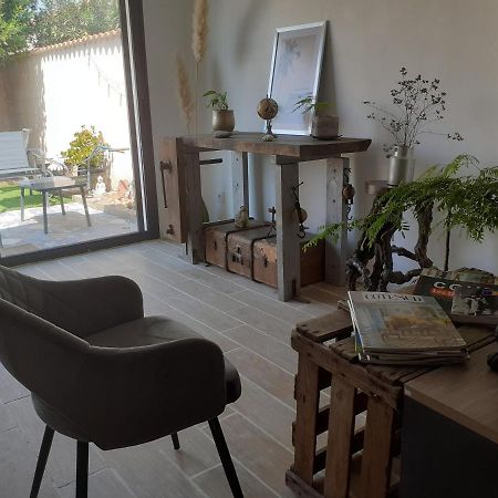 Loft Avec Clim, Parking Et Jardin Proche De La Mer Villa Sauvian Exteriör bild