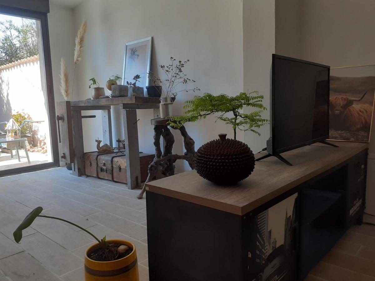 Loft Avec Clim, Parking Et Jardin Proche De La Mer Villa Sauvian Exteriör bild