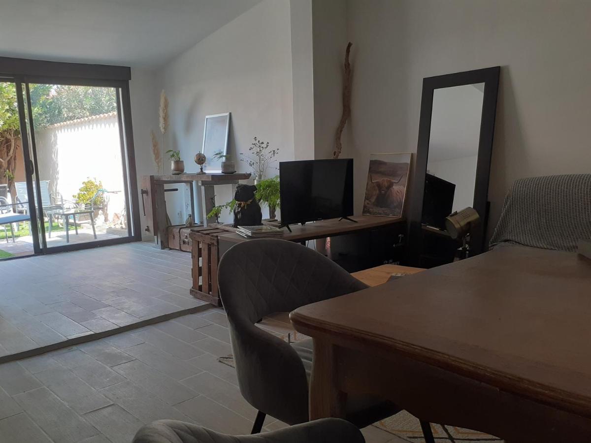 Loft Avec Clim, Parking Et Jardin Proche De La Mer Villa Sauvian Exteriör bild